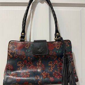 Patricia Nash Rienzo Fall Tapestry  Floral Shoulder Bag